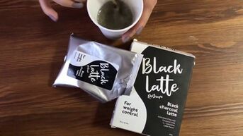 Experience of using Black Latte with charcoal milk